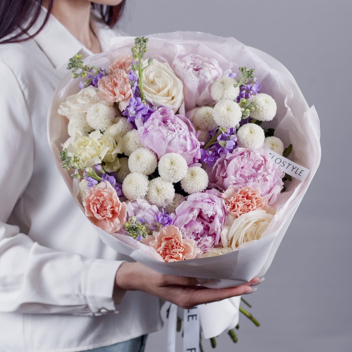 sbornyj buket s pionami 9